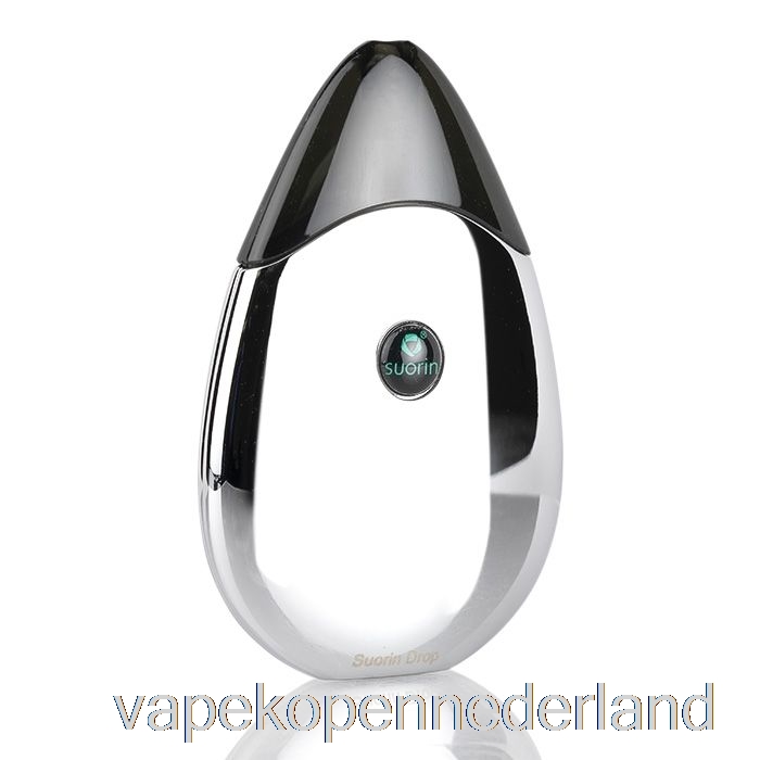 Elektronische Sigaret Vape Suorin Drop Pod-systeem Zilver Chroom